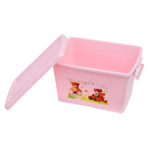 Cartoon Plastic Storage Box for Storage (SLSN056)